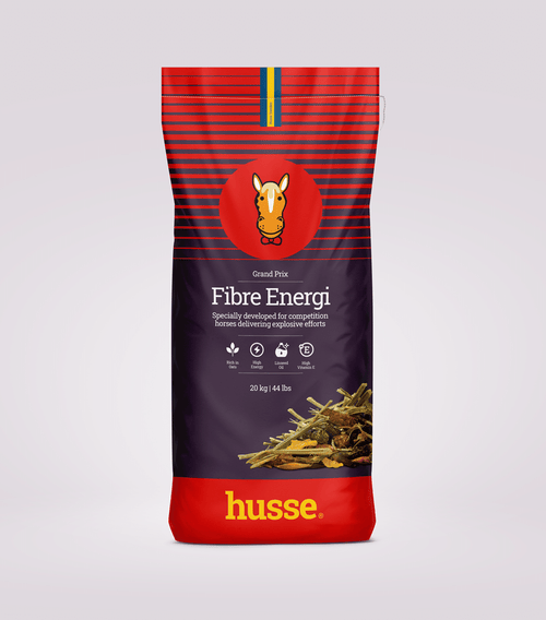 Aliment complet pour cheval de sport | Fibre Energi